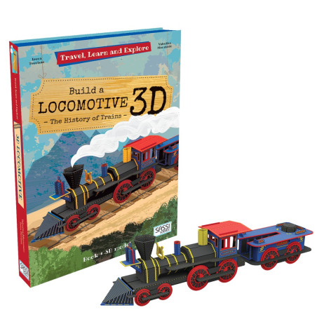 SASSI JUNIOR - Voyage, découvre, explore La Locomotive 3D