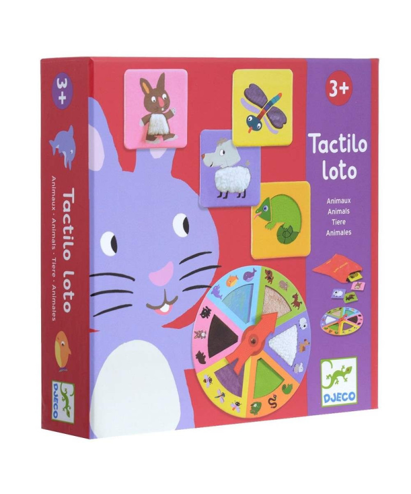 DJECO - TACTILO LOTTO ANIMALS