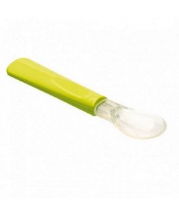 THERMOBABY - 2 CUIILIERES SILICONE VERTES