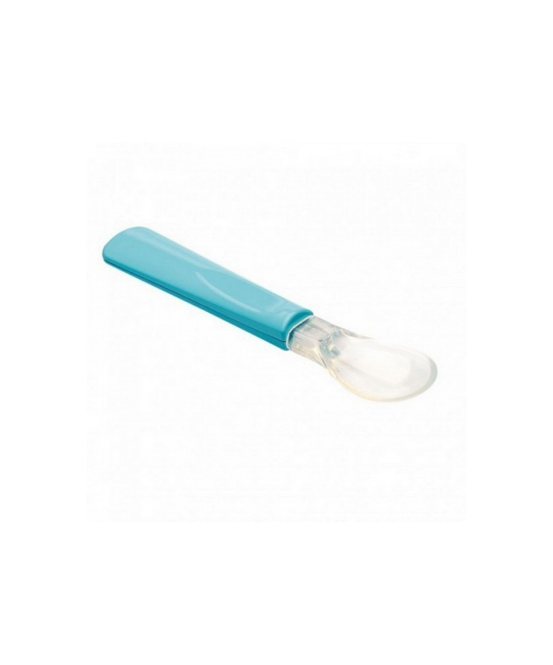 THERMOBABY - 2 CUIILIERES SILICONE TURQUOISE