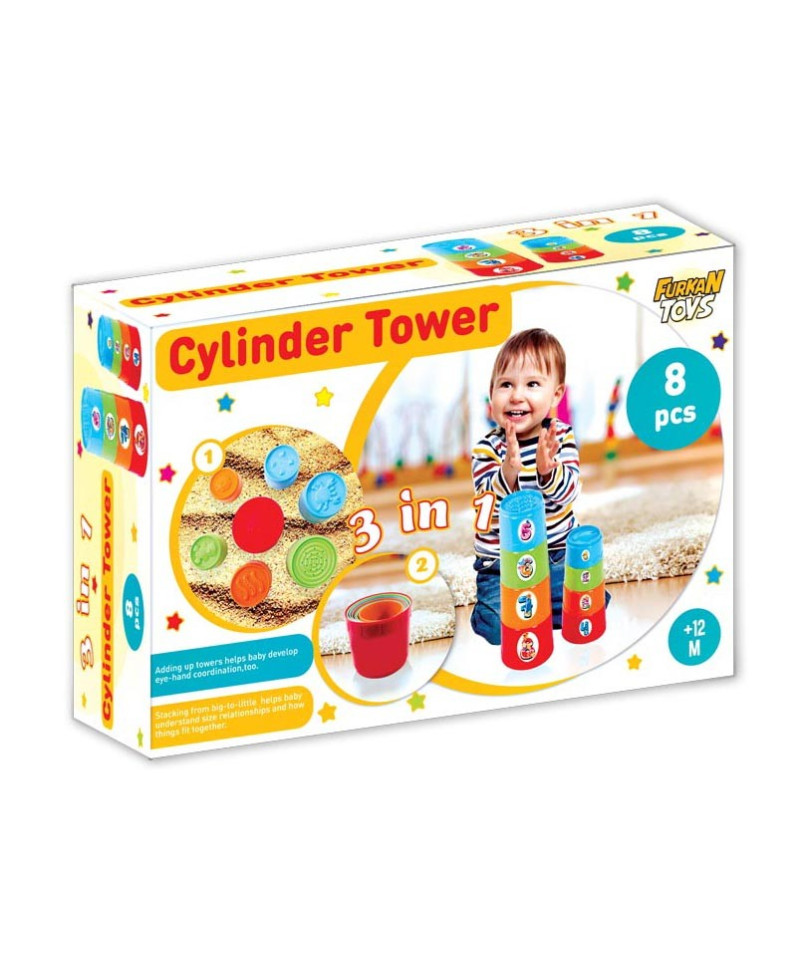 FURKAN - JEUX À EMPILER POUR BÉBÉ REF FR55788