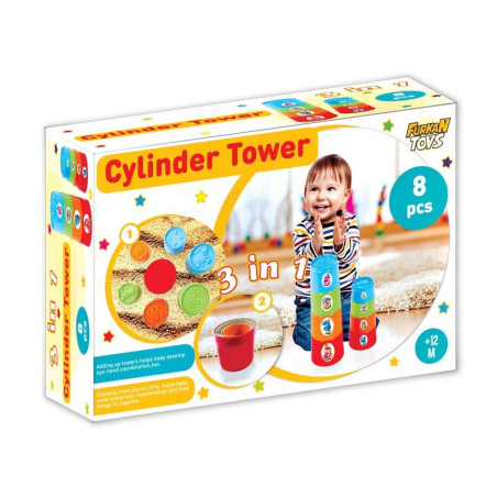FURKAN - JEUX À EMPILER POUR BÉBÉ REF FR55788