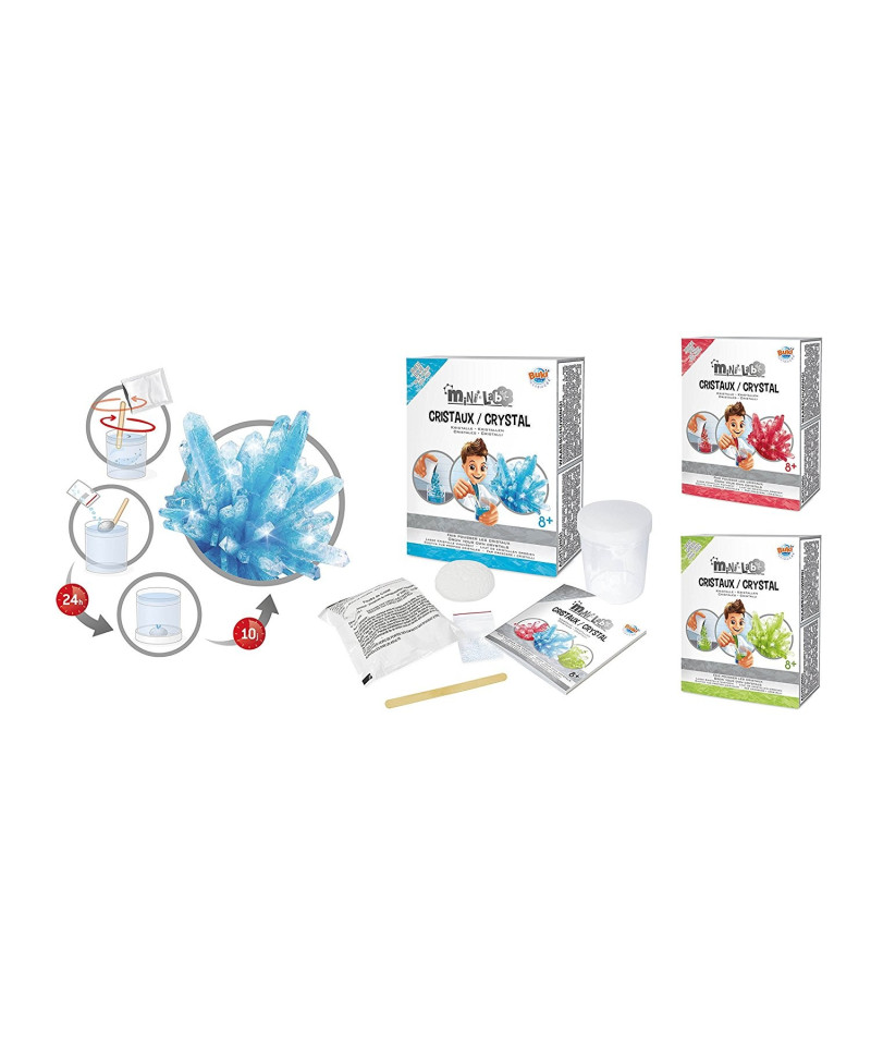BUKI - Mini lab cristaux bleu 3006BLU