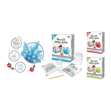 BUKI - Mini lab cristaux bleu 3006BLU