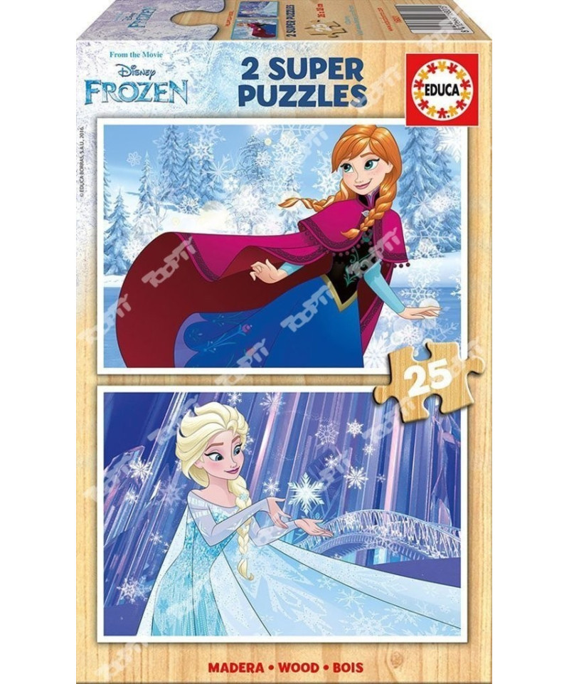 EDUCA - Puzzle 2*25 Frozen 16801