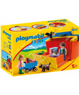 PLAYMOBIL - ETAL DE MARCHE TRANSPO