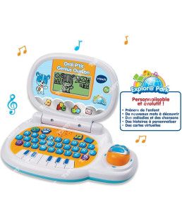 VTECH - Ordi P'tit Genius Ourson bleu