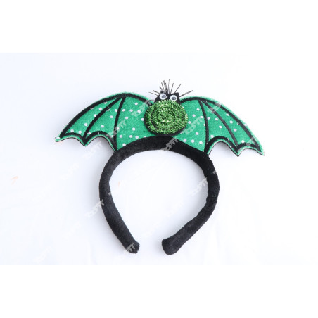 TOOPTY - Serre tête chauve-souris verte 1624--11