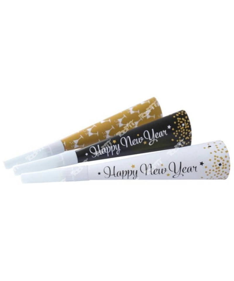 TOOPTY - SET DE 6 TROMPETTE HAPPY NEW YEAR
