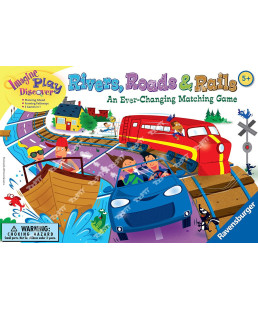 RAVENSBURGER - Rivers, Roads & Rails 22053