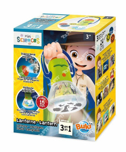 BUKI - MINI SCIENCES - LANTERNE 3 EN 1  9006