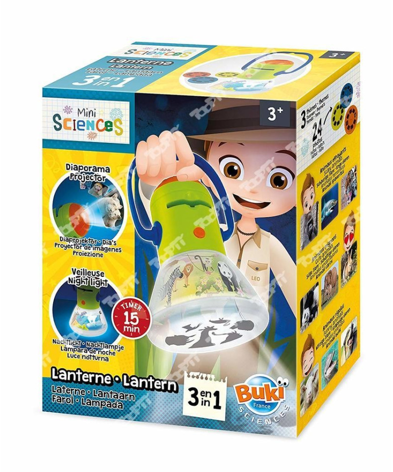 BUKI - MINI SCIENCES - LANTERNE 3 EN 1  9006
