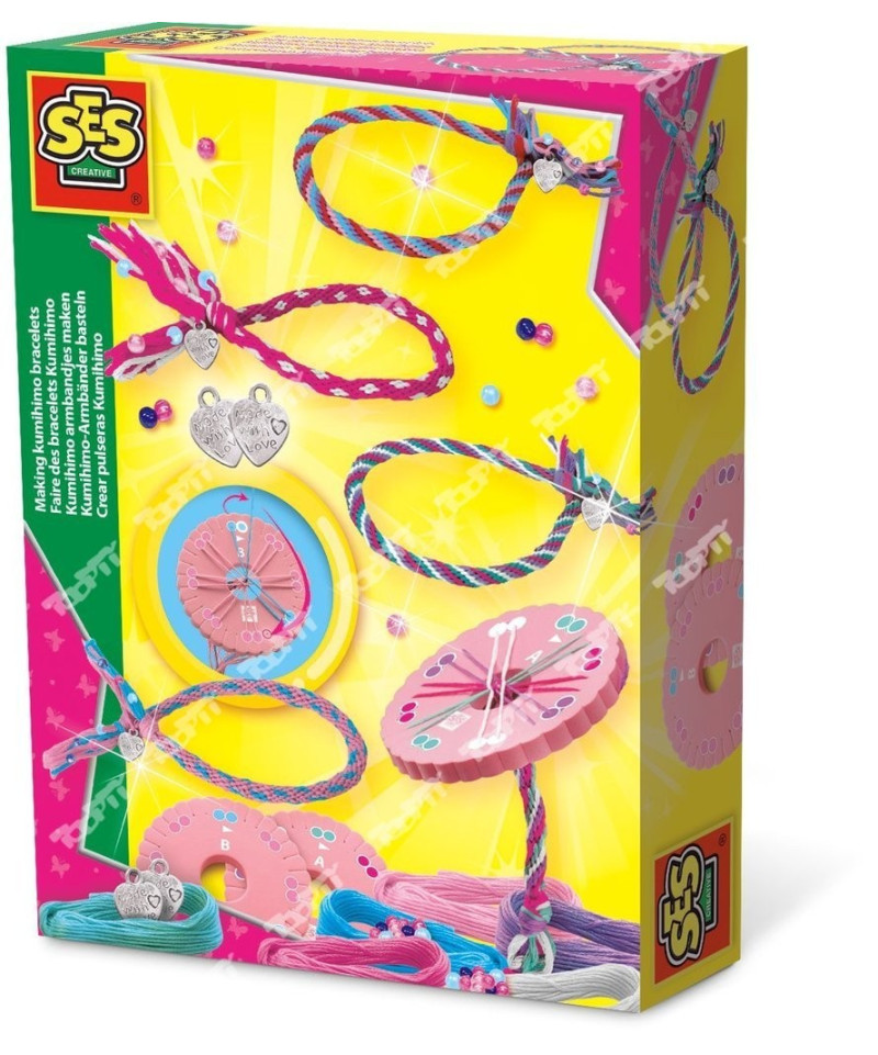 SES - FAIRE DES BRACELETS KUMIHIMO