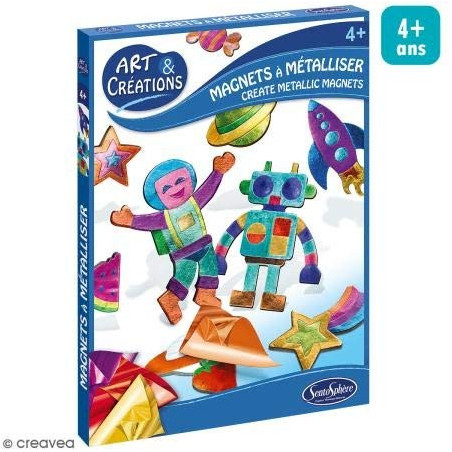 SENTOSPHERE - ART & CREATIONS MAGNET A METALLISER