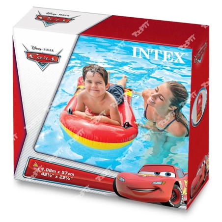 INTEX - Matelas pour enfant Cars 108x57cm Ref 58161NP