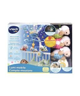 VTECH - LUMI MOBILE COMPTE-MOUTONS BLEU