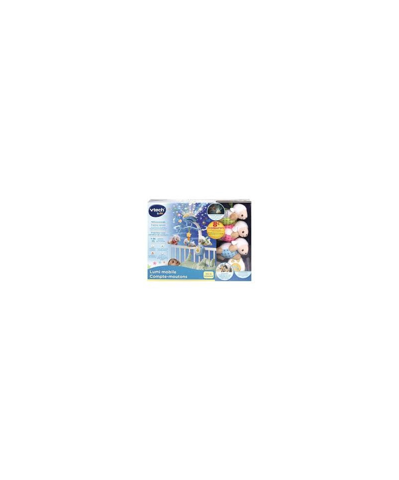 VTECH - LUMI MOBILE COMPTE-MOUTONS BLEU