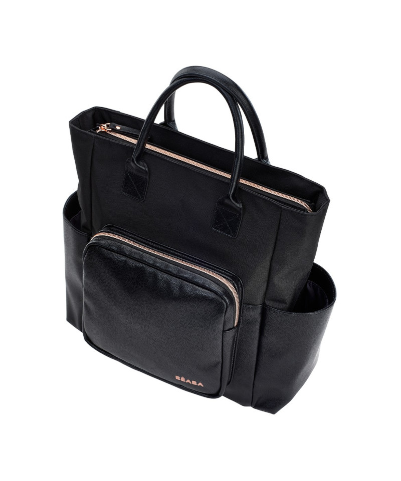 BEABA - SAC KYOTO BLACK/ROSE GOLD