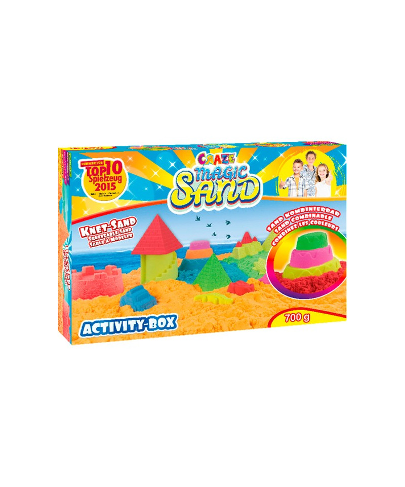 CRAZE MAGIC - CRAZE MAGIC SAND ACTIVITY BOX 700GR