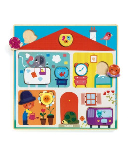 DJECO - PUZZLE EDUCATIF - SWAPY