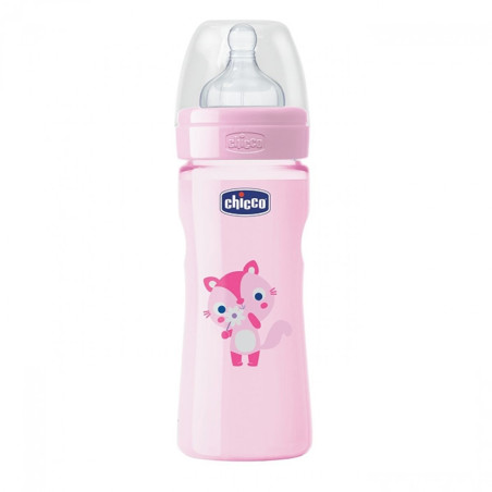 CHICCO - BIBERON 250ML GIRL