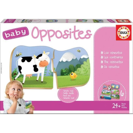 EDUCA - PUZZLE BABY OPPOSITES 18122