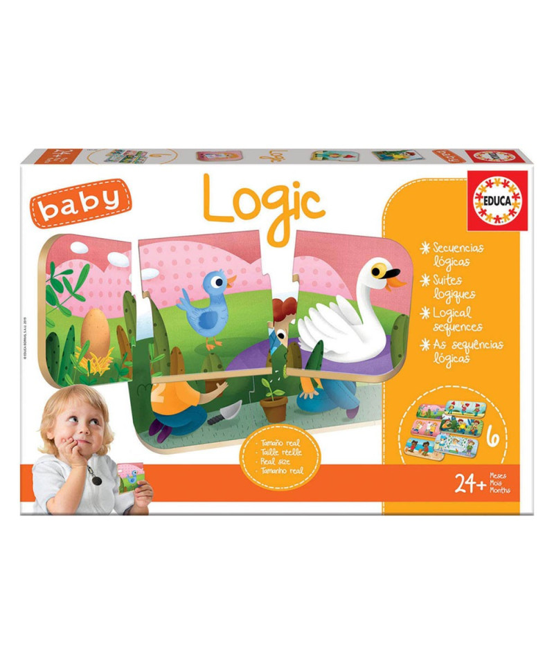 EDUCA - PUZZLE BABY LOGIC 18120