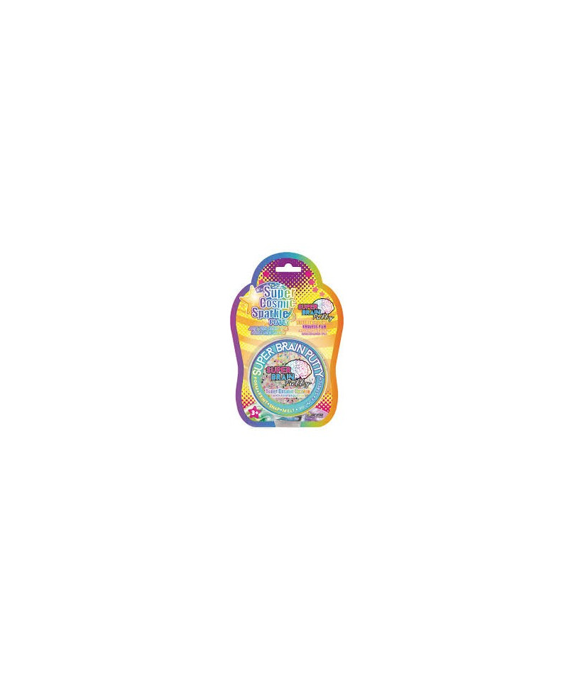 SLIMY - KNETE GENIUS SUPER COSMIC SPARKLE -  75GR BLISTER