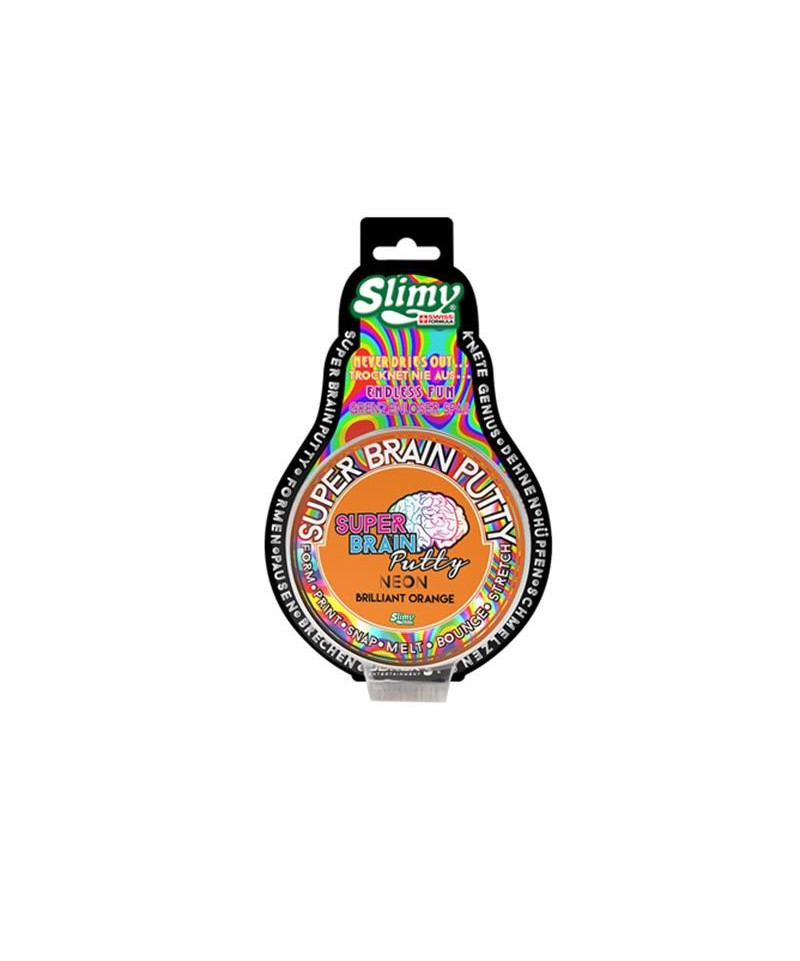 SLIMY - KNETE GENIUS 45 GR BLISTER ANTI MATTER/NEON & PASTELL