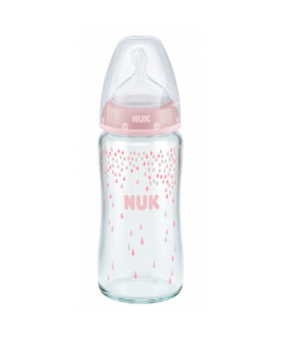 NUK - BIBERON VERRE 1ST CHOICE +240ML