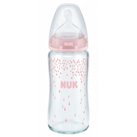 NUK - BIBERON VERRE 1ST CHOICE +240ML