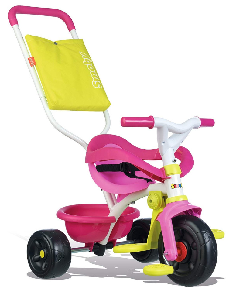 SMOBY - Tricycle Be Fun Confort bleu 740405