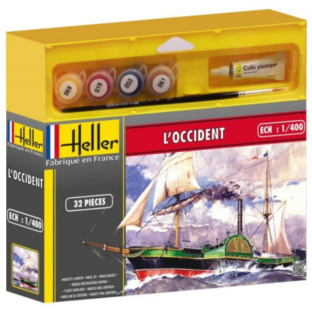 HELLER - PORTE-AVIONS COLOSSUS 49076