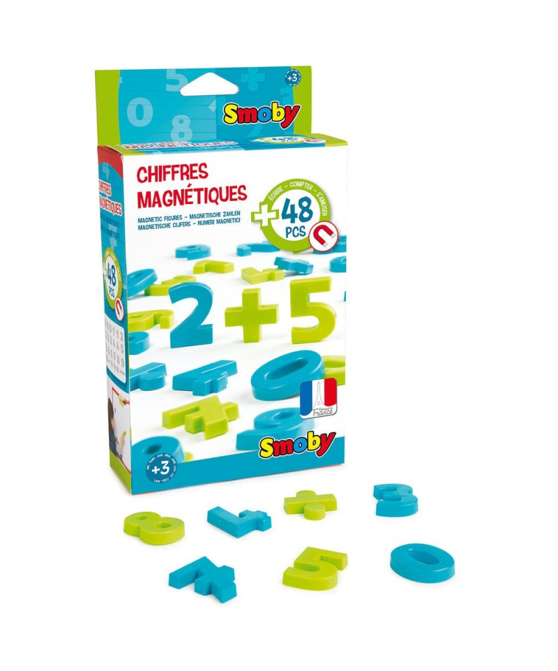 SMOBY - CHIFFRES MAGNETIQUES 48PCS 430101