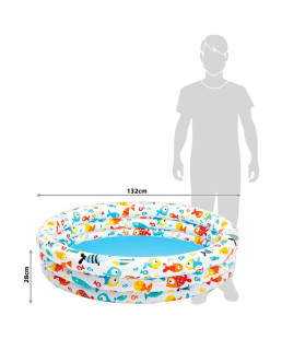 INTEX - PISCINE MULTI COULEUR POUR BEBE  REF 59431NP