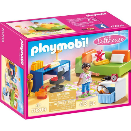 PLAYMOBIL - CHAMBRE D ENFANTAVEC CANAPE