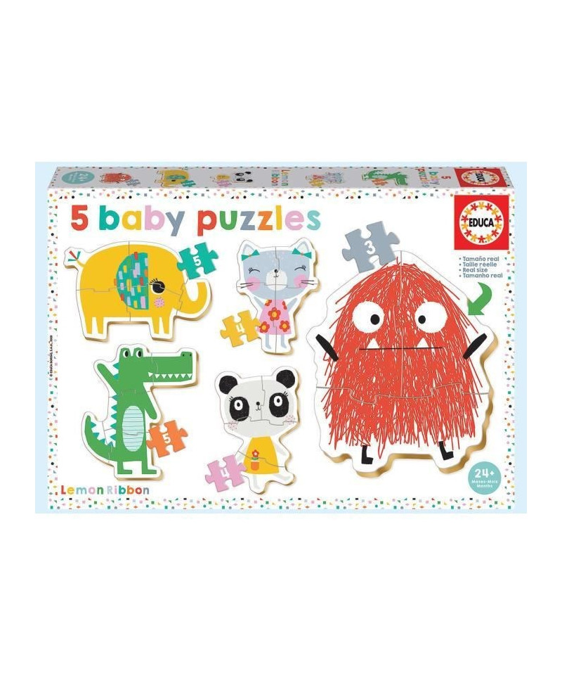 EDUCA - PUZZLE BABY LEMON RIBBON