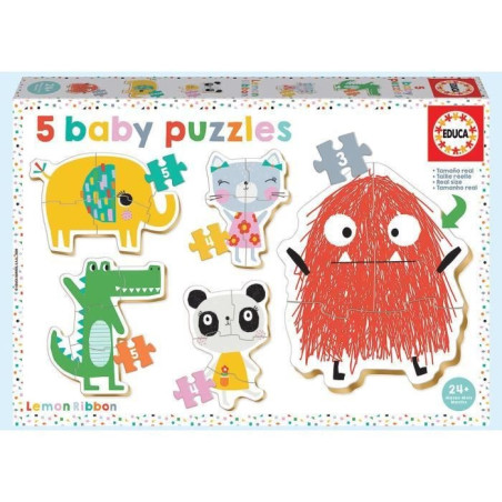 EDUCA - PUZZLE BABY LEMON RIBBON