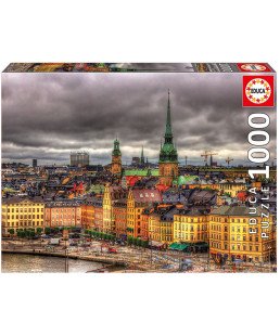 EDUCA - PUZZLE 1000 VUE DE STOCKHOLM, SUEDE