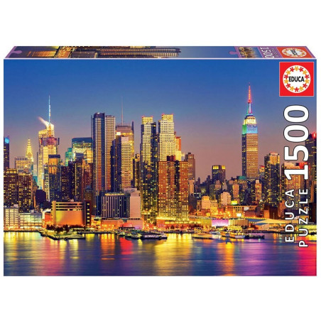 EDUCA - PUZZLE 1500 MANHATTAN LA NUIT