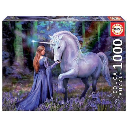 EDUCA - PUZZLE 1000 BLUEBELL WOODS, ANNE STOKES