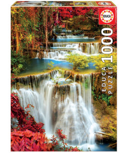 EDUCA - PUZZLE 1000 CHUTES D'EAU DANS LA FORET