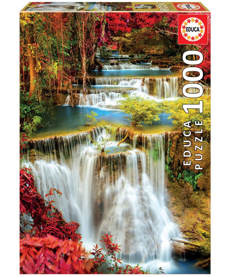 EDUCA - PUZZLE 1000 CHUTES D'EAU DANS LA FORET