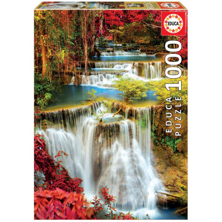 EDUCA - PUZZLE 1000 CHUTES D'EAU DANS LA FORET