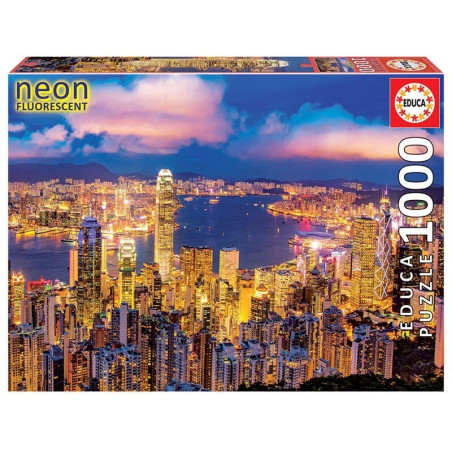 EDUCA - PUZZLE 1000 NEON HONG KONG