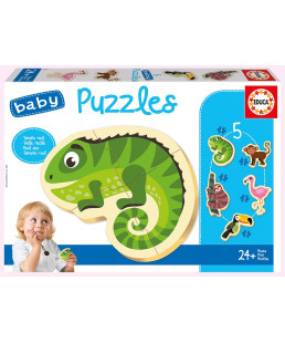 EDUCA - PUZZLE 24 MOIS ANIMAUX TROPICAUX