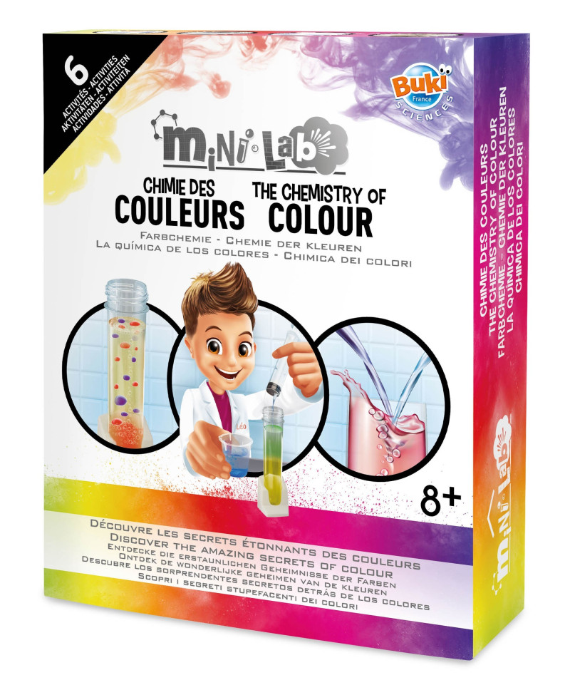 BUKI - MINI LAB CHIMIE DES COULEURS 3013 - Achat - BUKI - MINI LAB