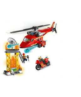 LEGO - HELICO SECOURS POMPIERS CITY