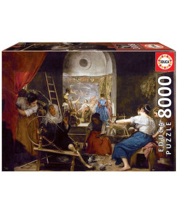 EDUCA - PUZZLE 8000  LAS  HILANDERAS,   VELAZQUEZ