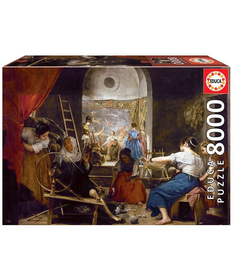 EDUCA - PUZZLE 8000  LAS  HILANDERAS,   VELAZQUEZ